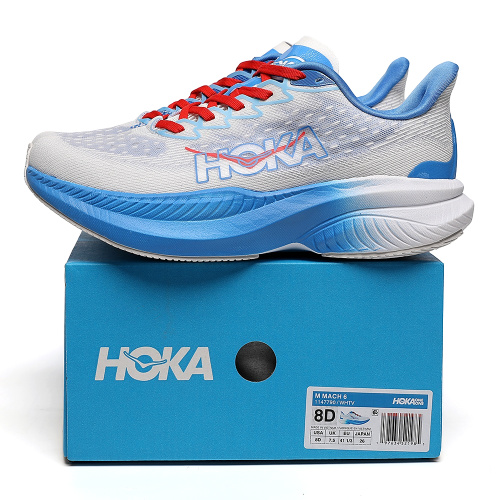 纯原版本 Hoka M MACH VI 马赫6代  白红蓝36-45 含半码