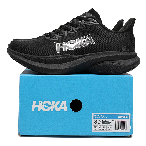 纯原版本 Hoka M MACH VI 马赫6代 黑武士36-45 含半码