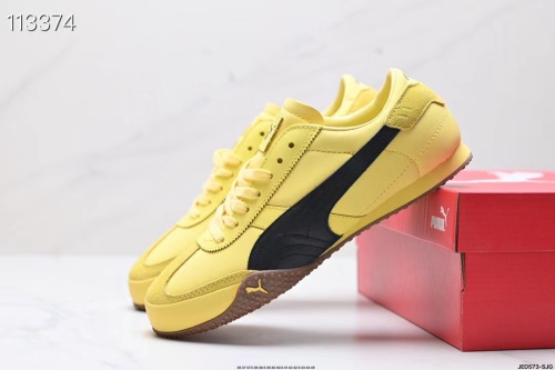 公司级PUMA Bella UT 彪马 徐梦洁同款舒适男女低帮生活休闲德训薄底鞋 货号:402186 01 尺码:35.5-45含半码