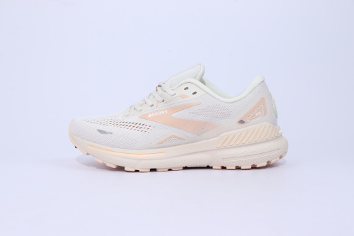 布鲁克斯 GTS23 Brooks Adrenaline GTS 23 米白粉 36-45