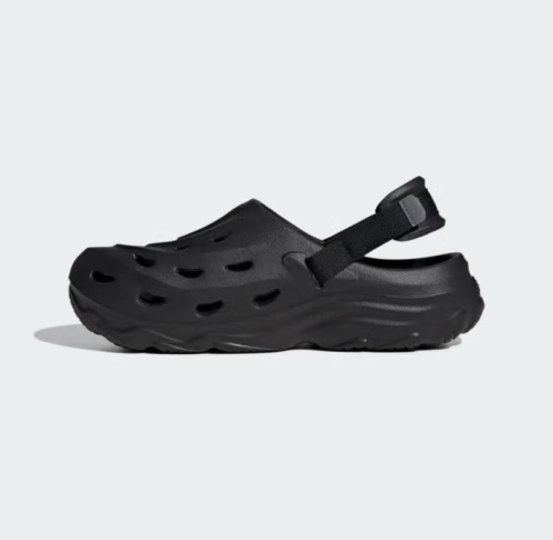 阿迪达斯 ADIDAS SLIDE 洞洞鞋 黑色 36-45