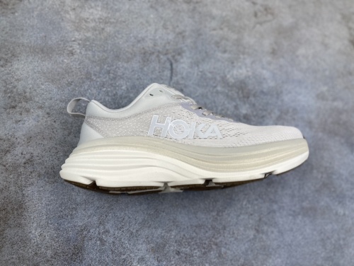 HOKA ONE ONE BONDI 8 邦代8 白灰 36-45