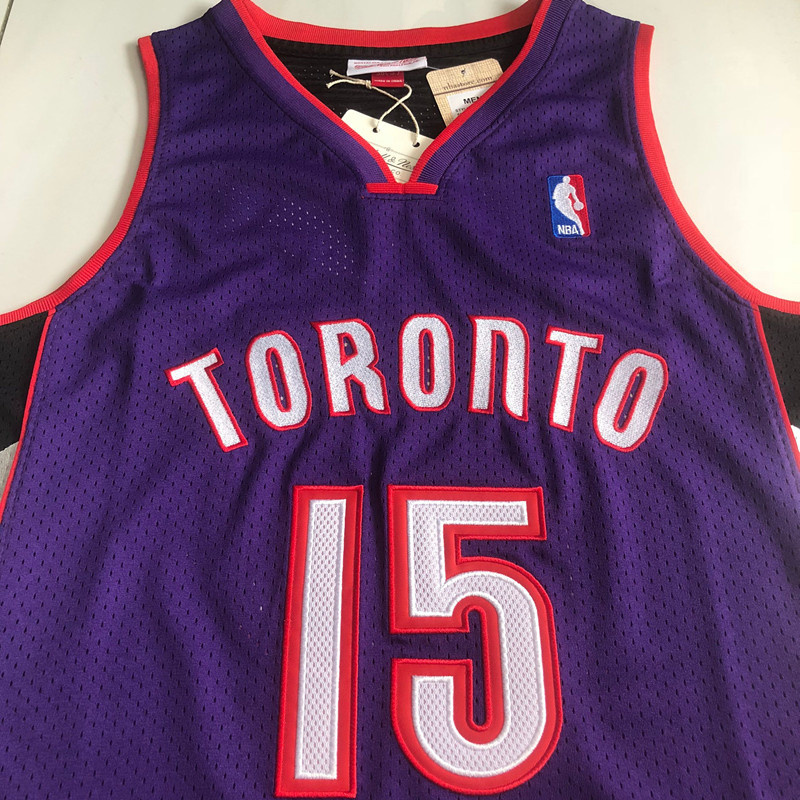 #15 Carter Raptors 1999-00 Authentic jersey purple | 又拍图片管家